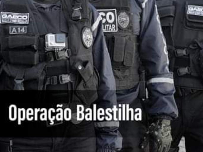 Gaeco e PM cumprem 43 mandados em ação contra o crime organizado