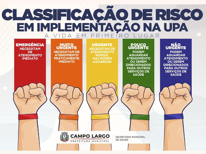 Campo Largo adotará classificação de risco na Upa; entenda