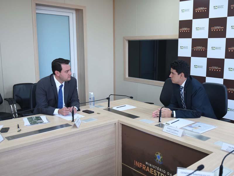 Em Brasília, governador busca viabilizar novos projetos estruturantes para o Paraná