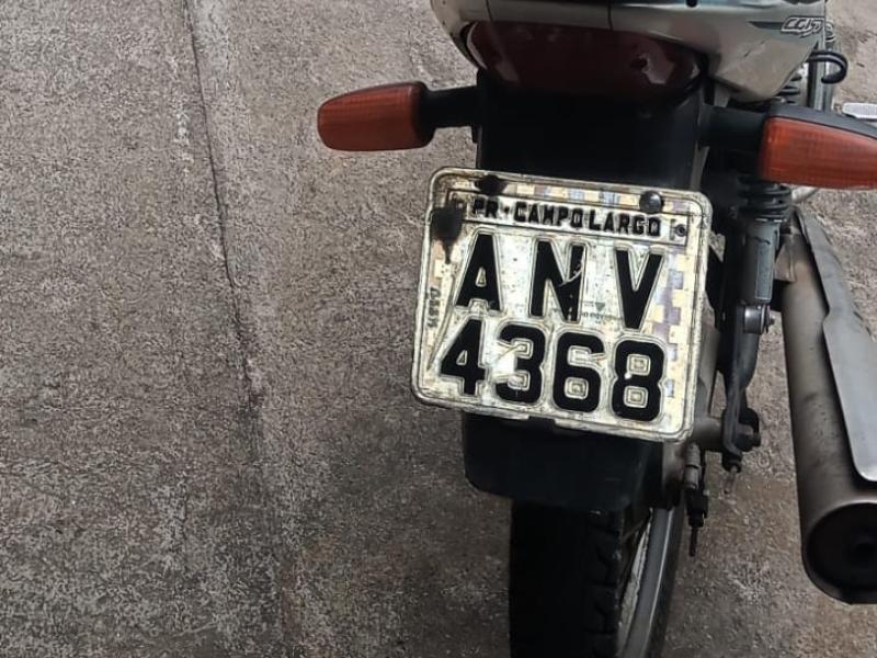 Pescador tem moto Honda CG furtada nas proximidades das cavas em Balsa Nova 