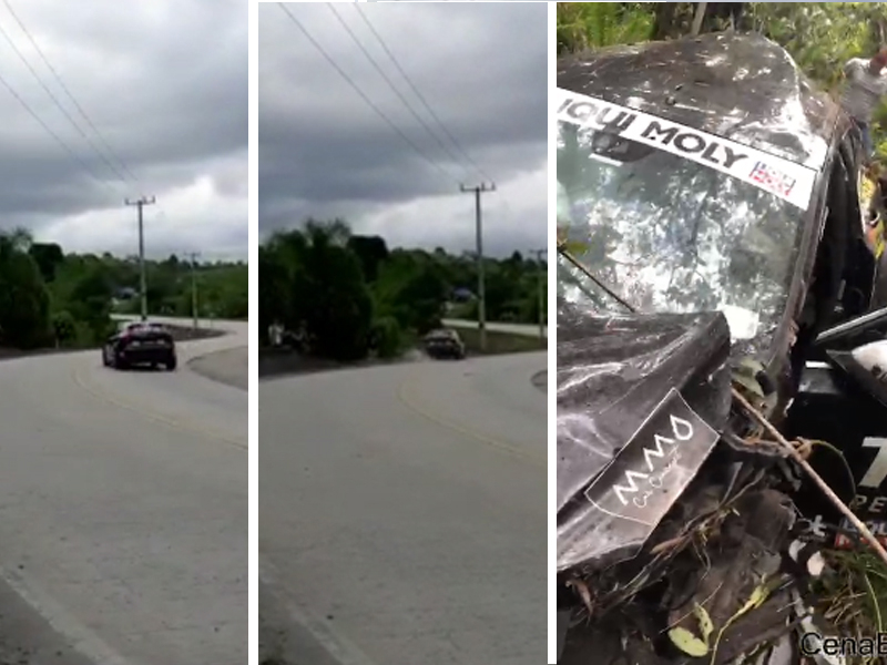 Acidente na Subida da Montanha na Estrada da Itambé