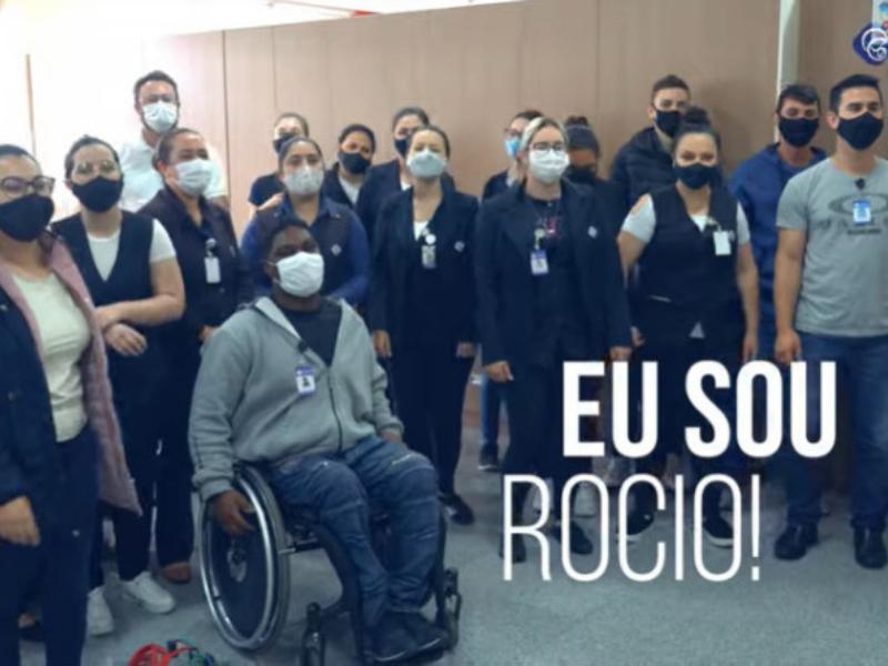 Colaboradores do Rocio criam samba para celebrar o amor  à profissão e a superação da fase mais crítica da pandemia