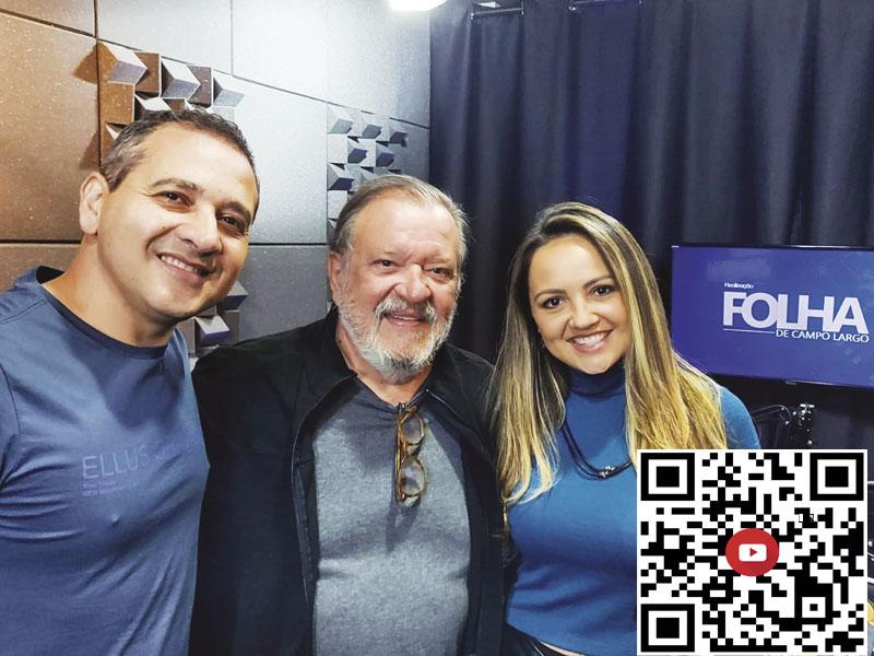 Ator Luís Melo fala sobre trabalho como ator e novo empreendimento no Bons de Papo