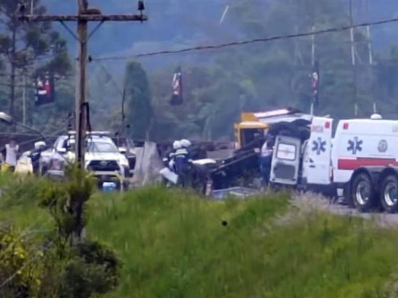 Piloto campo-larguense escapa ileso de grave acidente em etapa da Fórmula Truck em Guaporé