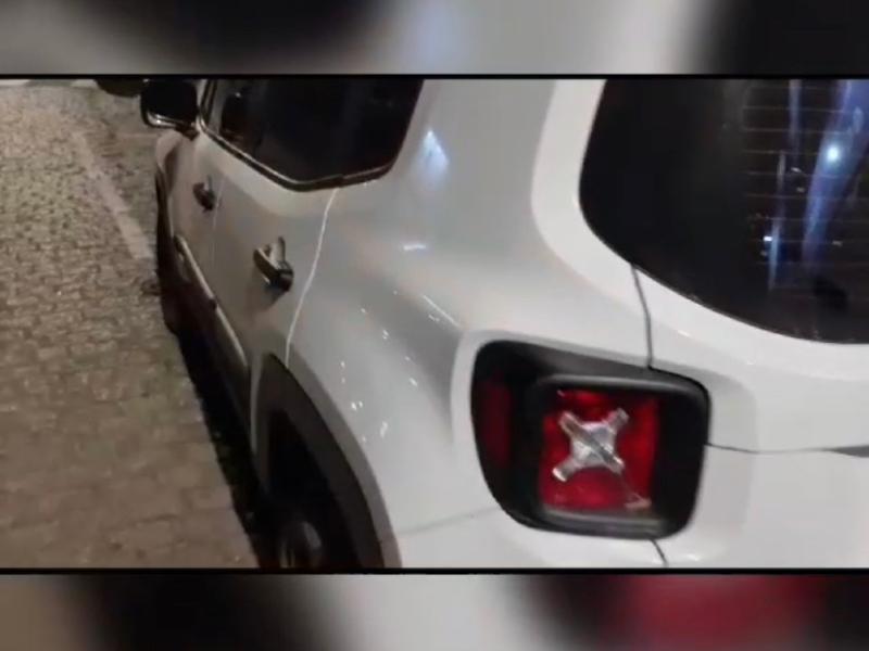 Indivíduo preso pela Guarda Municipal com um Jeep possivelmente clonado 