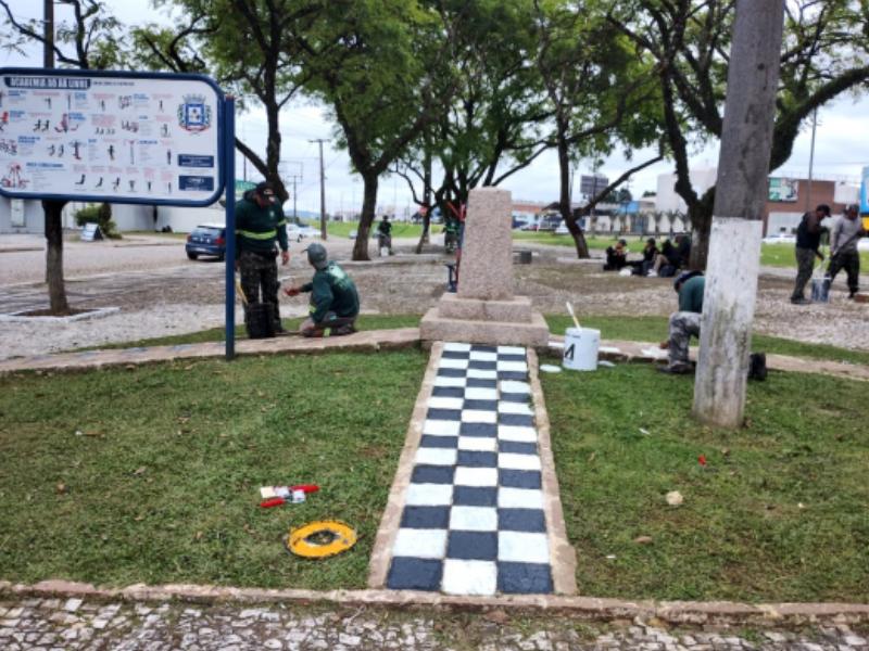 Diversas praças de Campo Largo passam por revitalizações