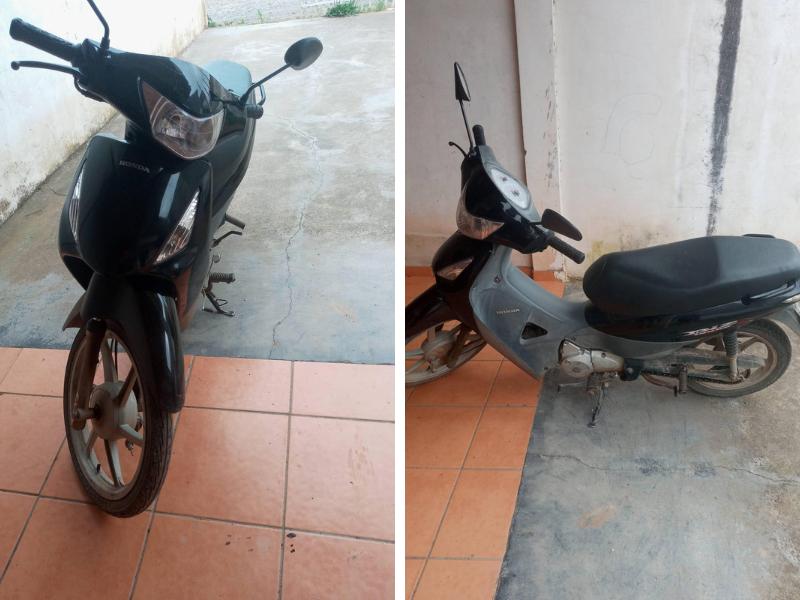 Motocicleta Biz é furtada nas proximidades de um bar no Bugre, em Balsa Nova