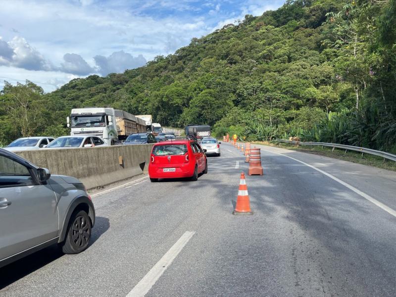 DER/PR inicia nova etapa da recuperação da BR-277 no Litoral nesta segunda-feira