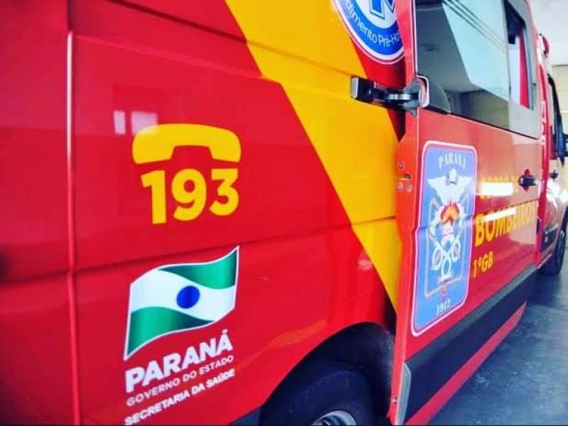 Criança convulsionada é socorrida pelos Bombeiros de Campo Largo