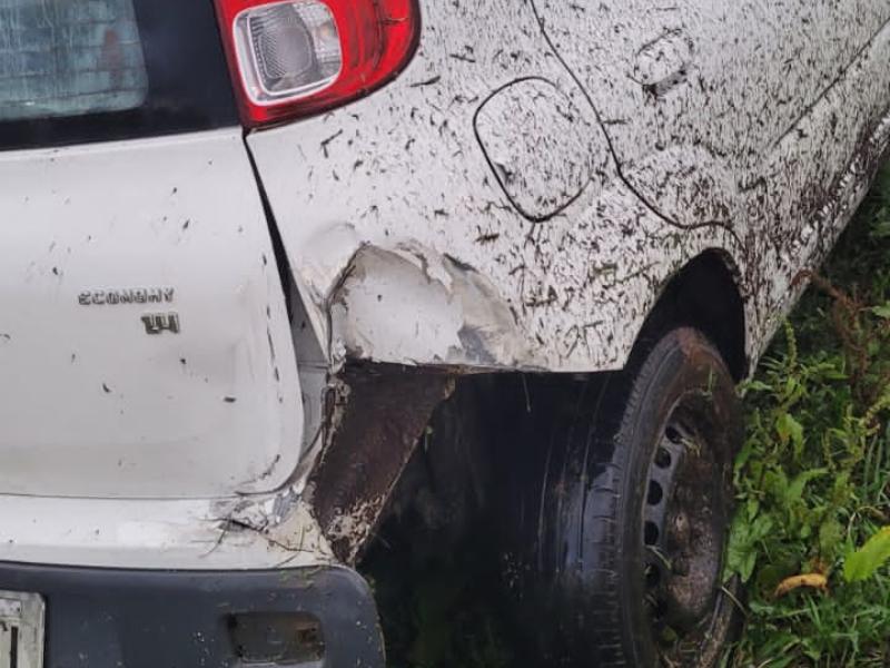 Veículo roda na BR-277 na Rondinha ao sofrer aquaplanagem 