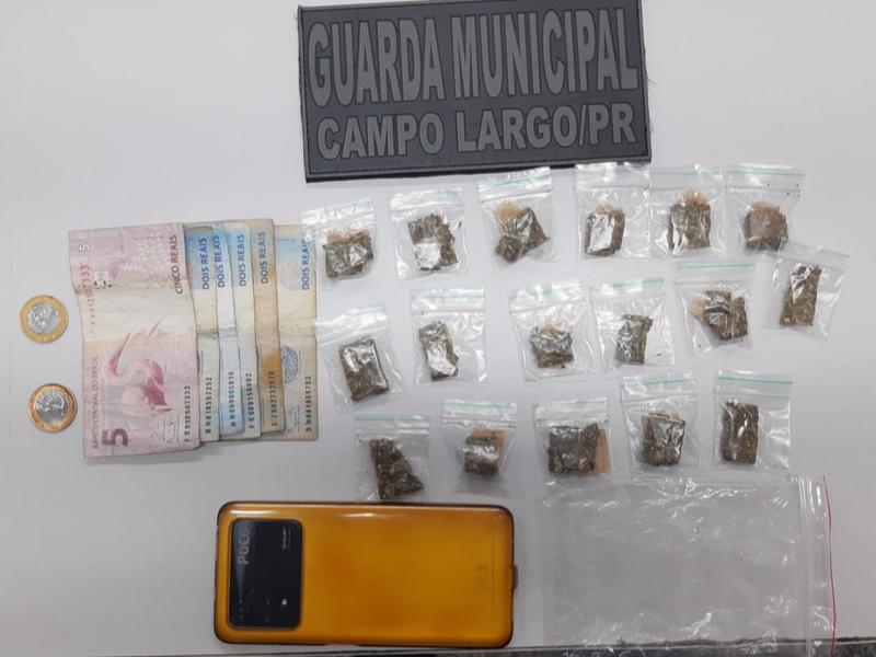 GMCL prende jovem por tráfico de drogas no Jardim Meliane 