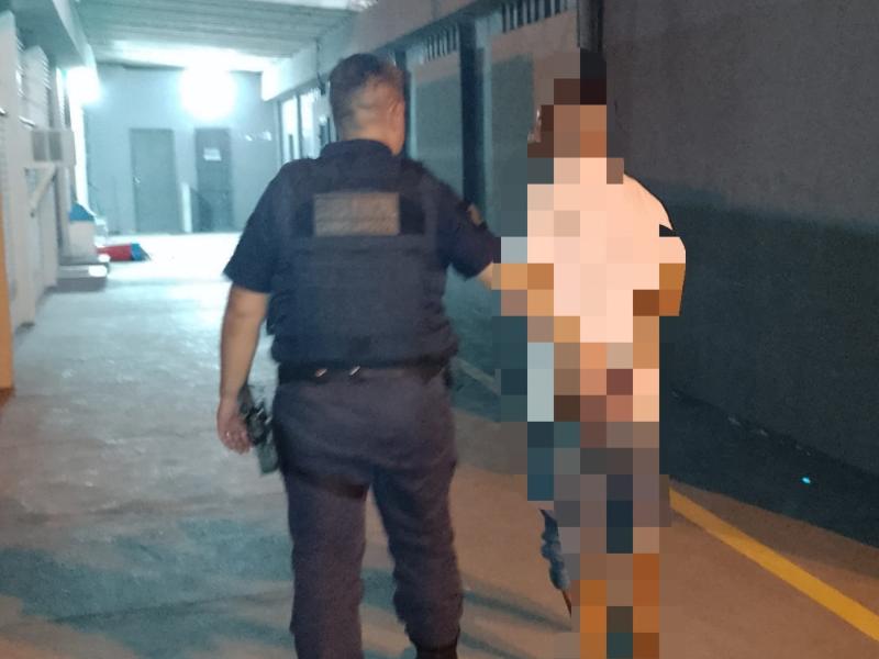 GMCL prende homem com Mandado Judicial em abordagem no Centro de Campo Largo 