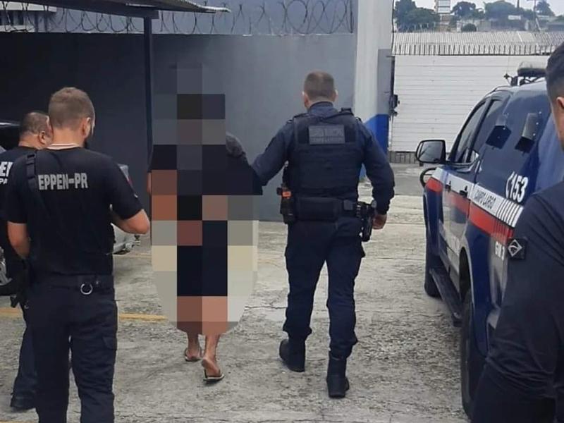 Foragido da Justiça preso por policial de folga é entregue para a GMCL 