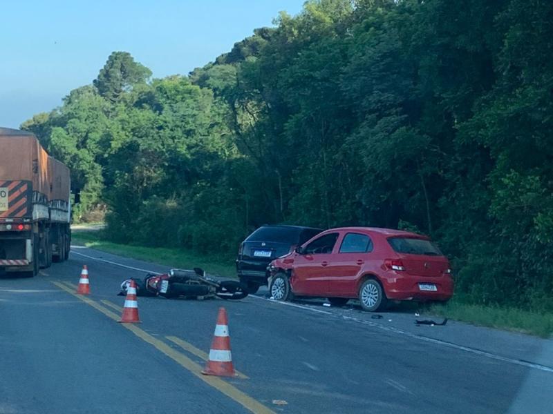 SIATE atende várias ocorrências de acidentes em Campo Largo no fim de semana 