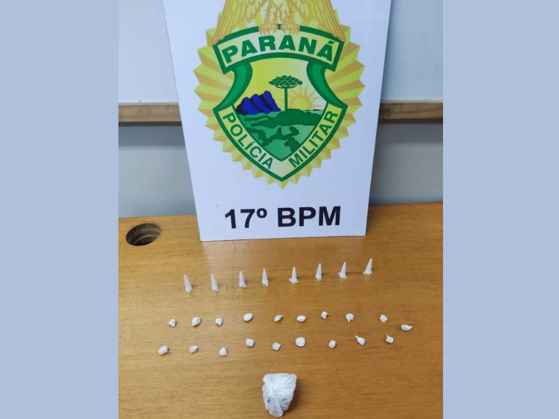 Equipe policial desmantela ponto de tráfico de drogas no Bela Vista