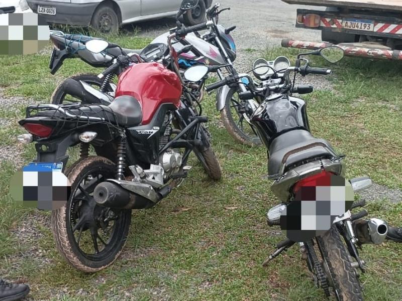 Guarda Municipal apreende motos por manobras perigosas e perturbação do sossego 