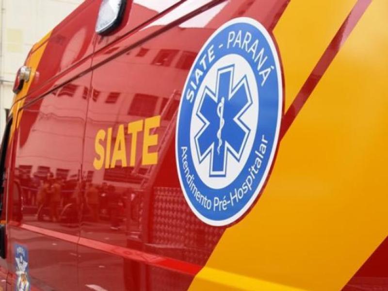 Siate socorre motociclista ferido na Popular Nova 