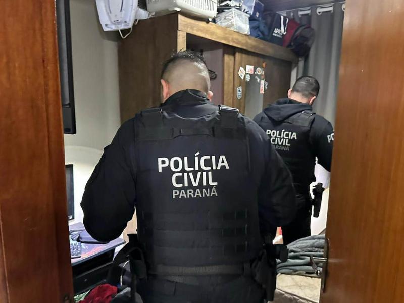 PCPR realiza operação com 110 policiais contra organização especializada em furto de cabos, inclusive em Campo Largo