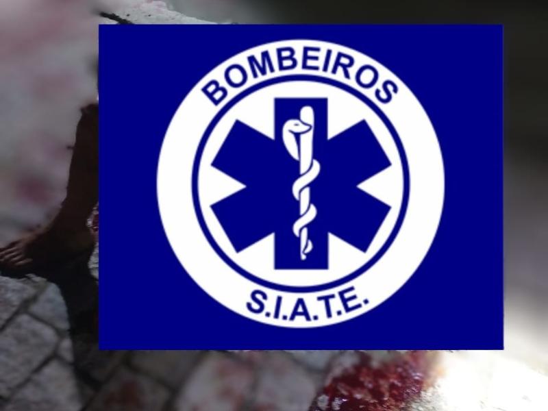 Homem socorrido em estado grave pelo SIATE após adentrar uma empresa todo ensanguentado 