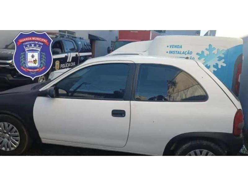 Jovem é preso pela Guarda Municipal com veículo com alerta de furto