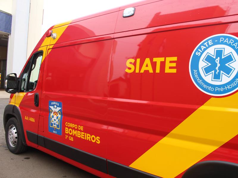 Equipe do SIATE de Campo Largo atendem duas situações de acidentes na manhã desta quarta-feira (08) 