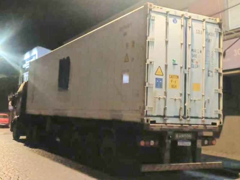 Carreta com alerta de furto em Santa Catarina é recuperada em São Luiz do Purunã 