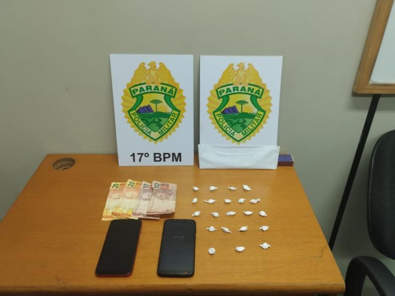 Polícia Militar apreende menor por tráfico de drogas no bairro Cercadinho