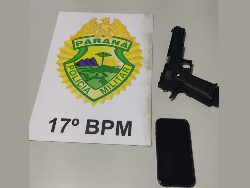 Menor é baleado após apontar um simulacro de pistola para a PM no bairro Bom Jesus