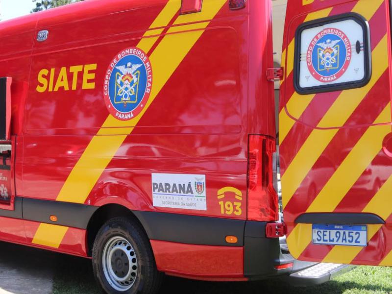 Atendimentos dos socorristas do SIATE durante este domingo (30/06) em Campo Largo 