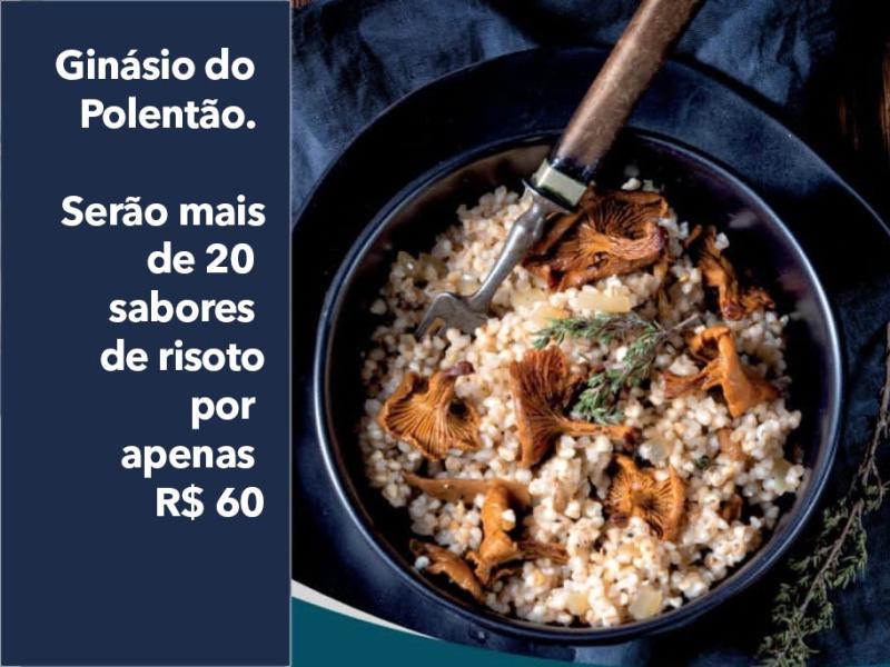 2º Risoto Solidário acontecerá no próximo domingo (28)