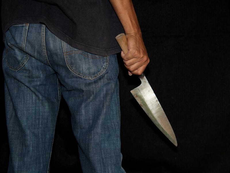 Homem socorrido após ser ferido por arma branca no bairro Rivabem 