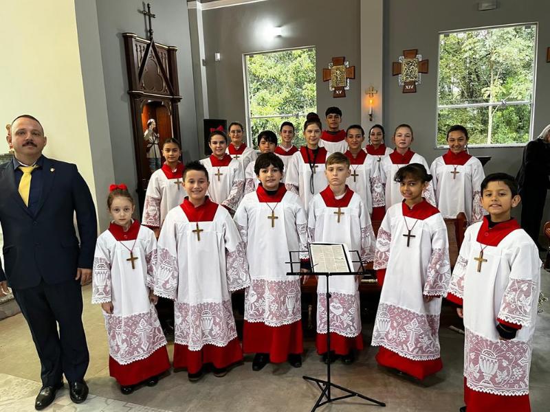 Campo Largo recebe 300 coralistas para o XV Congresso Regional Sul Pueri Cantores Brasil 2024