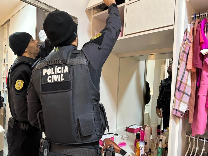 Operação da PCPR em 4 estados mira grupo que lavava dinheiro com lojas de carros e barbearias