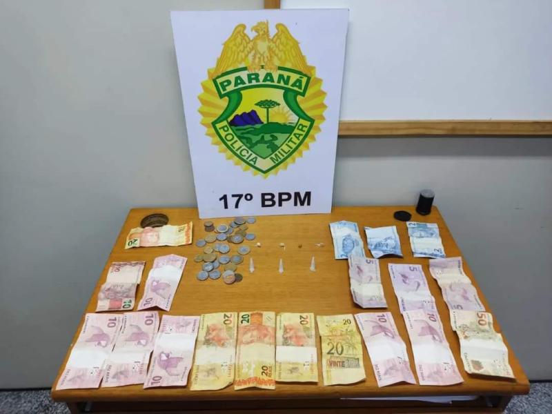 Suspeito de tráfico de drogas é preso pela Polícia Militar no Jardim Bela Vista