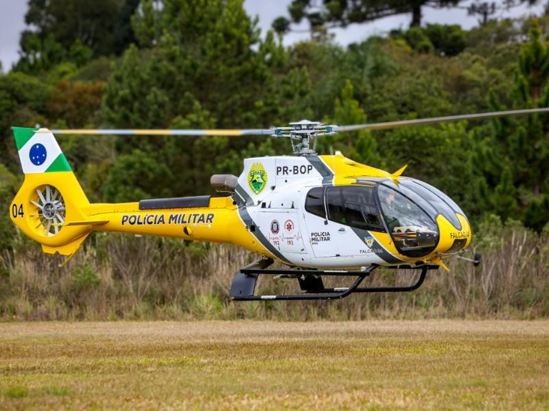 Aeronaves da FAB e do BPMOA realizam transporte aéreo de órgão para transplante em Campo Largo