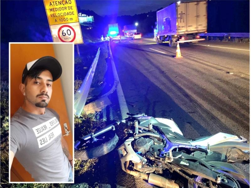 Motociclista perde a vida em grave acidente no Km 103 da BR-277 