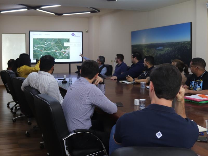 Prefeitura e Via Araucária alinham trabalhos para futuras obras