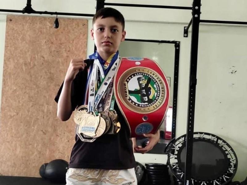 Atleta de 11 anos é convocado para representar  o Brasil em campeonato na Turquia