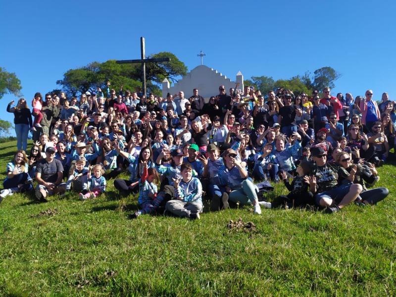 Mais de 300 pessoas participaram do evento em homenagem ao menino Augusto Bonato