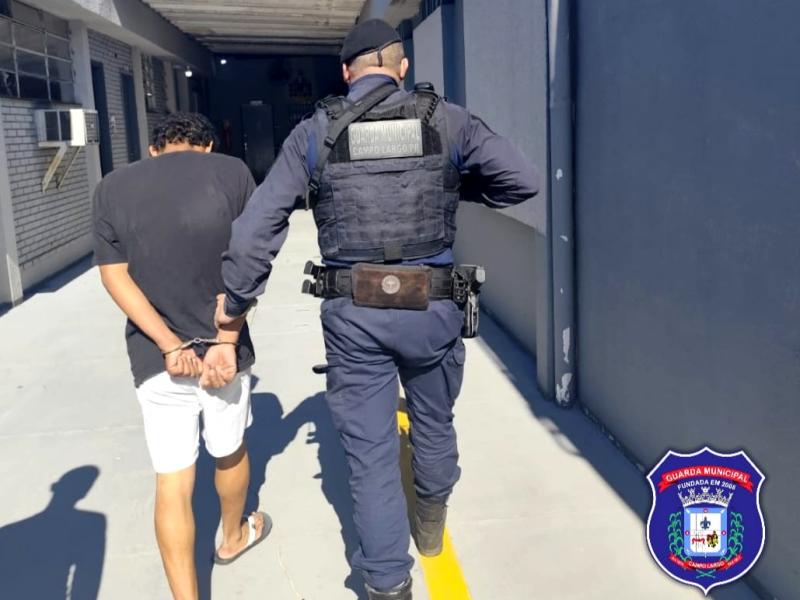Procurado pela Justiça é preso no bairro São Gerônimo pela Guarda Municipal 