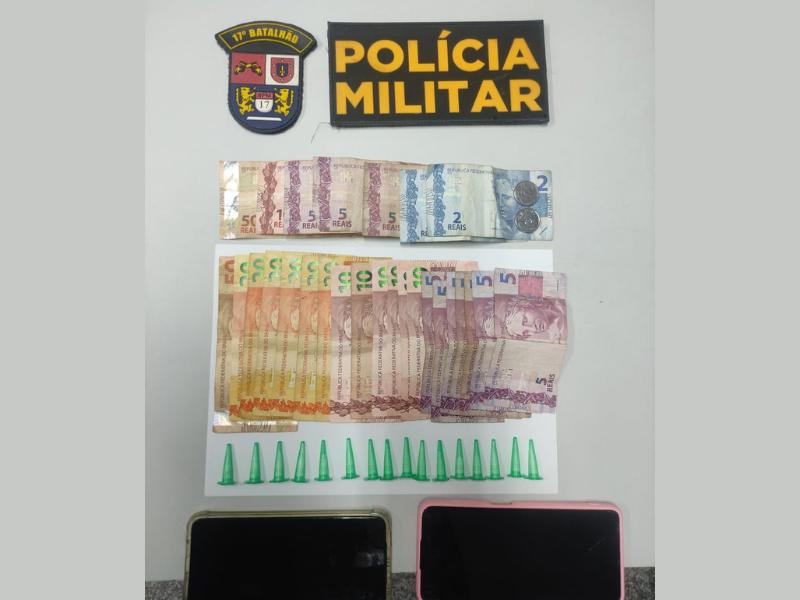 Polícia Militar de Campo Largo prende indivíduos por tráfico de entorpecentes no bairro Bom Jesus