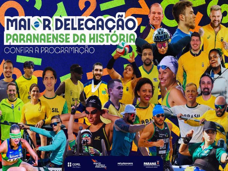 Paralimpíada de Paris-2024: quem são e quando competem os paratletas do Paraná