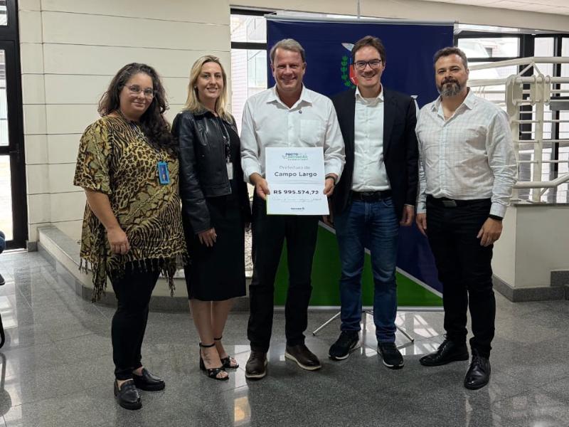 Quase R$ 1 milhão de recurso do Estado para Campo Largo investir em Inovação em 2026 