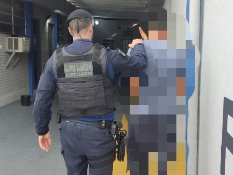 Homem procurado pela Justiça é preso após passar por Muralha Digital em Campo Largo