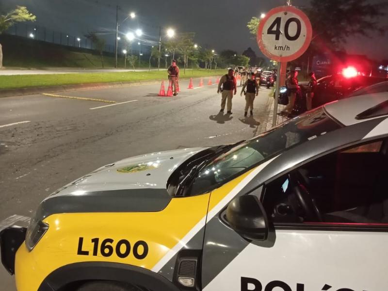 Operação Lei Seca é realizada em Campo Largo e resulta em vários bloqueios em diversos pontos 