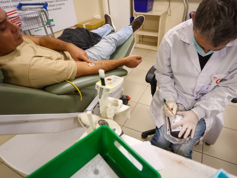 Secretaria Estadual de Saúde pede doações de sangue para suprir demanda no Paraná