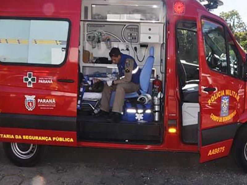 Colisão múltipla na antiga BR-277 deixa três pessoas feridas em Campo Largo