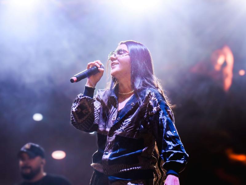 Milhares de pessoas acompanharam shows nacionais realizados no Parque Newton Puppi