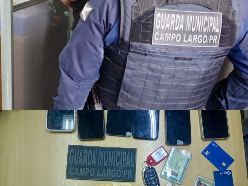 Casal preso pela GM após tentar aplicar golpe em agência bancária 