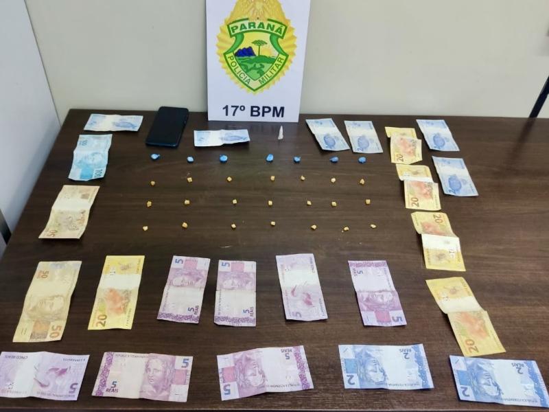 Polícia Militar apreende drogas e detém dois suspeitos em condomínio